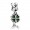 Pandora Jewelry Four-Leaf Clover Dangle Charm-Green Enamel 790572EN25