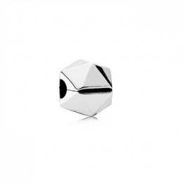 Pandora Jewelry Geo Rock Star Silver Clip Charm - 791004