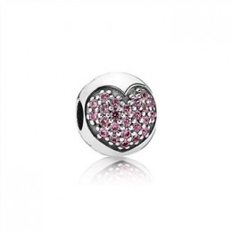 Pandora Jewelry Love Of My Life Clip-Fancy Pink CZ 791053CZS