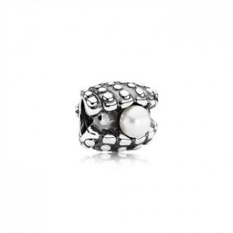 Pandora Jewelry One Of A Kind-White Pearl 791134P