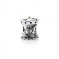 Pandora Jewelry Carousel Silver and Gold Charm - Pandora Jewelry 791236