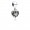 Pandora Jewelry Filled With Love Silver & Gold Hanging Charm - Pandora Jewelry 791274