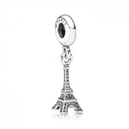 Pandora Jewelry Eiffel Tower Paris Hanging Silver Charm - Pandora Jewelry 791082