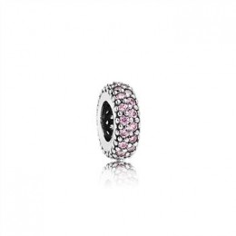 Pandora Jewelry Pink Pave Inspiration Spacer Charm 791359PCZ