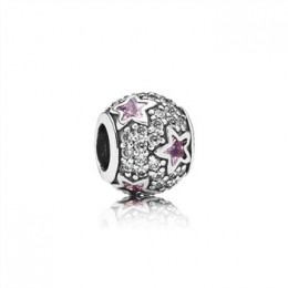 Pandora Jewelry Follow The Stars-Pink & Clear CZ 791382PCZ
