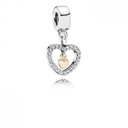 Pandora Jewelry Forever in My Heart-Clear CZ 791421CZ Sale