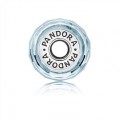 Pandora Jewelry Frosty Mint Shimmer Charm-Murano Glass 791656
