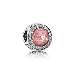 Pandora Jewelry Blush Pink Pandora Jewelry Radiant Hearts Silver Charm 791725NBP