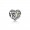 Pandora Jewelry August Signature Heart Charm-Peridot 791784PE