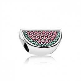 Pandora Jewelry Pave Watermelon Charm-Red & Green CZ 791901CZR