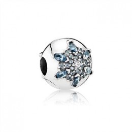 Pandora Jewelry Crystalized Snowflake-Multi-Colored Crystal & Clear CZ 791997NMB