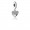 Pandora Jewelry I Love My Mom Dangle Charm-Clear CZ 792071CZ