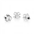 Pandora Jewelry Orchid Charm-White Enamel & Orchid CZ 792074EN12