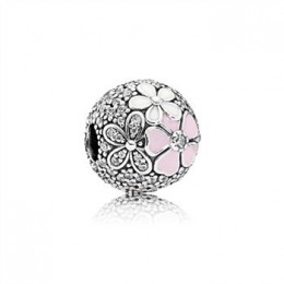 Pandora Jewelry Poetic Blooms-Mixed Enamels & Clear CZ 792084CZ