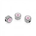 Pandora Jewelry Magnolia Bloom Charm-Pale Cerise Enamel & Pink CZ 792085PCZ