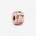 Pandora Jewelry Band of Hearts Clip Charm Rose gold plated 781978