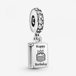 Pandora Jewelry Birthday Card Dangle Charm 791723CZ