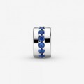 Pandora Jewelry Blue Sparkle Clip Charm 791972C01