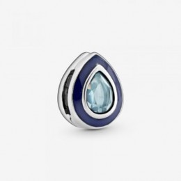 Pandora Jewelry Blue Teardrop Clip Charm - FINAL SALE 797889NMB