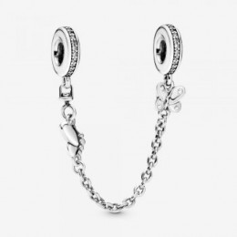 Pandora Jewelry Butterfly Safety Chain Charm 797865CZ