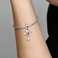 Pandora Jewelry Clover and Ladybird Dangle Charm 787877