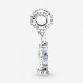 Pandora Jewelry Disney Beauty and the Beast Enchanted Rose Dangle Charm 790024C01