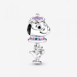 Pandora Jewelry Disney Beauty and the Beast Mrs. Potts and Chip Dangle Charm 799015C01