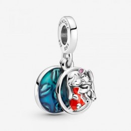 Pandora Jewelry Disney Lilo & Stitch Family Dangle Charm 799383C01