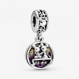 Pandora Jewelry Disney Mickey Mouse & Minnie Mouse Happily Ever After Dangle Charm 798866C01