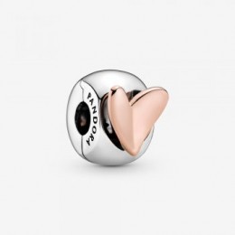 Pandora Jewelry Freehand Heart Clip Charm 788697C00