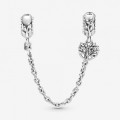 Pandora Jewelry Heart Family Tree Safety Chain Charm 799293C00