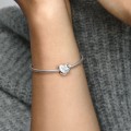 Pandora Jewelry Heart & Clover Charm 799364C00