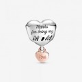 Pandora Jewelry Love You Mom Heart Charm 788830C00