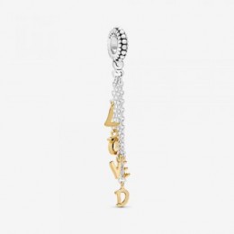 Pandora Jewelry Loved Script Dangle Charm - FINAL SALE 767831