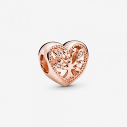 Pandora Jewelry Openwork Family Tree Heart Charm 788826C01
