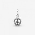 Pandora Jewelry ME Peace Sign Mini Dangle 799424C01