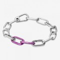Pandora Jewelry ME Styling Shocking Purple Double Link 799663C02