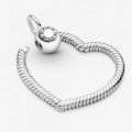 Pandora Jewelry Moments Heart Charm Pendant Sterling silver 399384C00