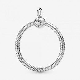 Pandora Jewelry Moments Medium O Pendant Sterling silver 398256