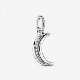 Pandora Jewelry Sparkling Crescent Moon Pendant 399184C01
