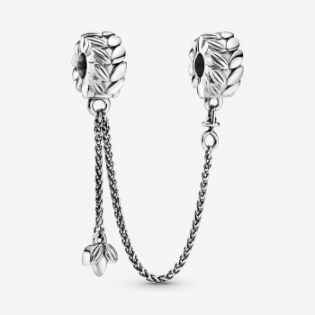 Pandora Jewelry Wheat Grains Safety Chain Clip Charm 797588