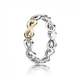 Pandora Jewelry Infinite Love Stackable Ring-Clear CZ 190948CZ