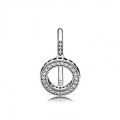 Pandora Jewelry Hearts of Pandora Jewelry Halo Ring-Clear CZ 191039CZ