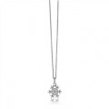 Pandora Jewelry Sparkling Snowflake Silver Necklace Pendant - Pandora Jewelry 390354CZ