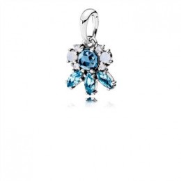 Pandora Jewelry Patterns of Frost Pendant-Multi-Colored Crystal 390391NMBMX