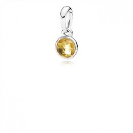 Pandora Jewelry November Droplet Pendant-Citrine 390396CI