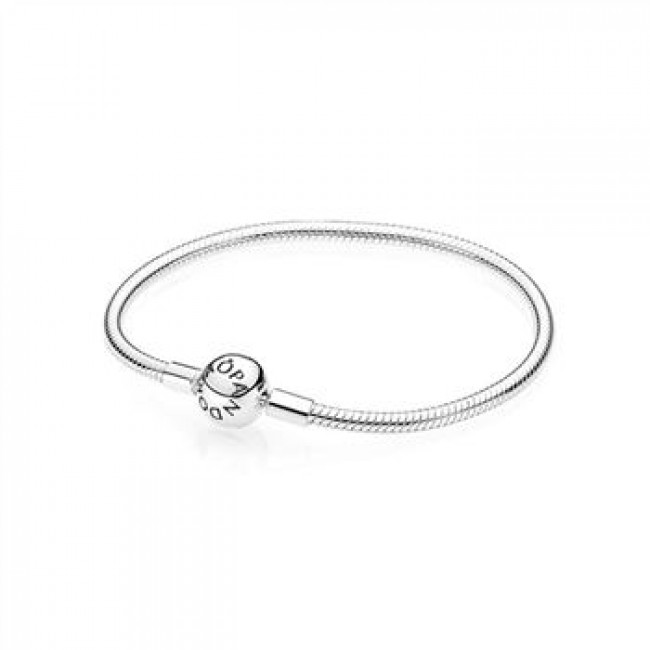 Pandora Jewelry Smooth Silver Clasp Bracelet 590728