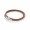 Pandora Jewelry Brown Braided Double-Leather Charm Bracelet 590745CBN