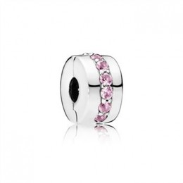 Pandora Jewelry Pink Shining Path Clip 791972PCZ
