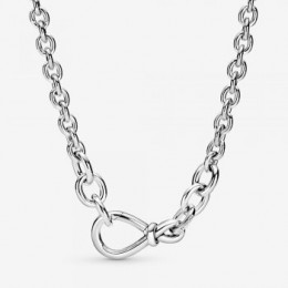 Pandora Jewelry Chunky Infinity Knot Chain Necklace 398902C00